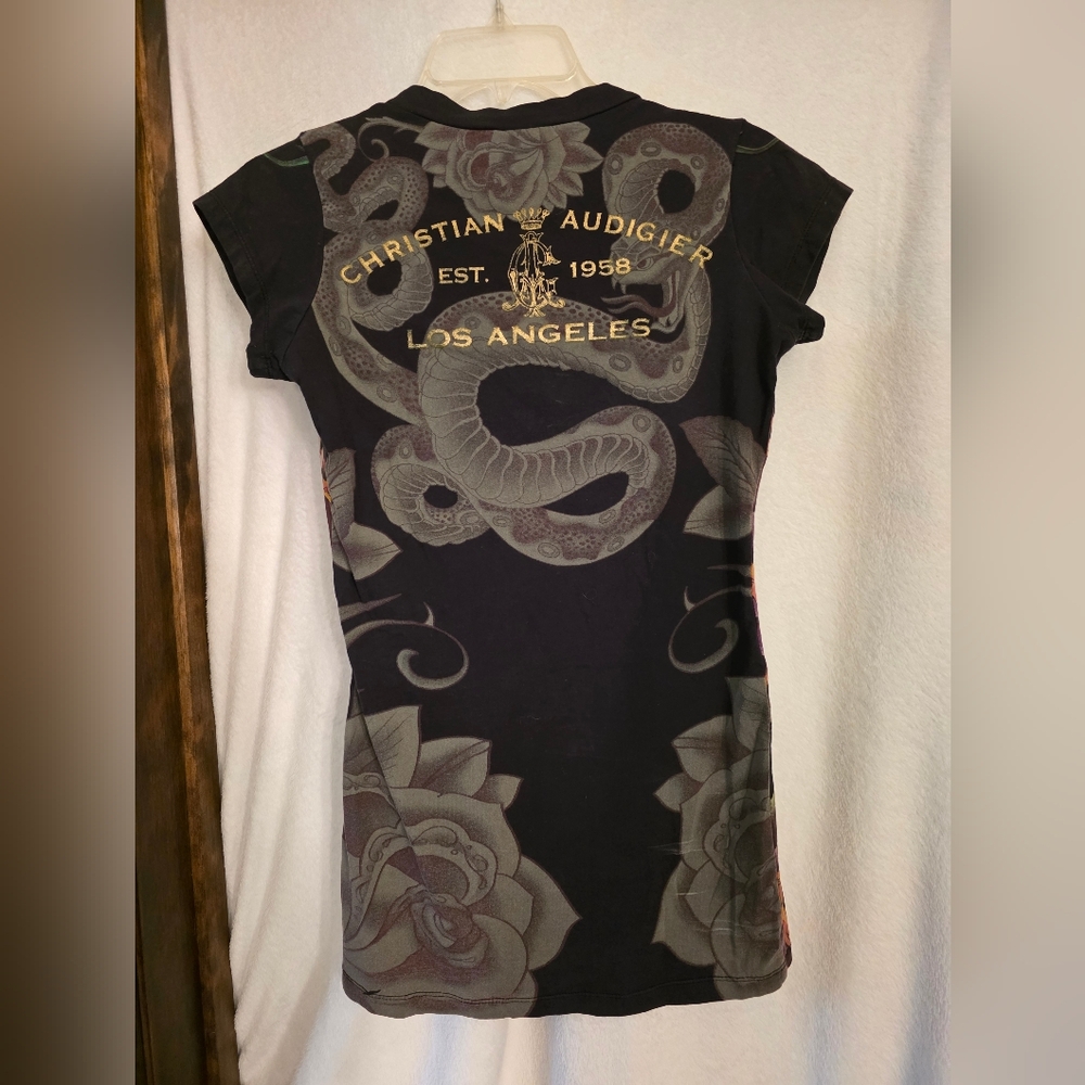 Christian Audigier Black Top - Picture 2 of 3